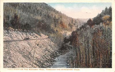 Cold River  Mohawk Trail, Massachusetts Postcard