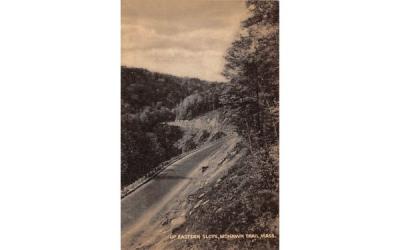 Up Eastern Slope Mohawk Trail, Massachusetts Postcard