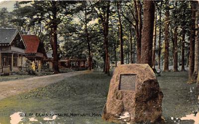 Battle of Eames Massacre Montwaite, Massachusetts Postcard