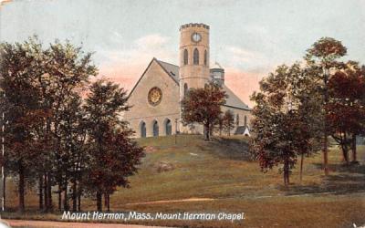 Mount Hermon Chapel Massachusetts Postcard