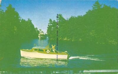Men fishing Misc, Massachusetts Postcard