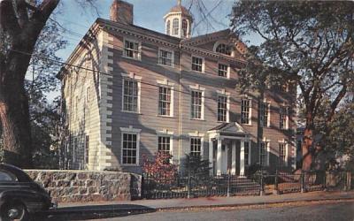 Lee Mansion Marblehead, Massachusetts Postcard