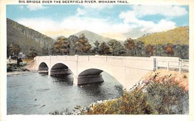 Big Bridge over the Deerfield River Mohawk Trail, Massachusetts Postcard