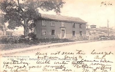 Old Brig Marblehead, Massachusetts Postcard