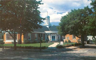 New Public Library Marblehead, Massachusetts Postcard