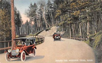 Along the Mohawk Trail Massachusetts Postcard
