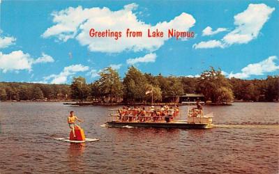 Greetings from Lake Nipmuc Mendon, Massachusetts Postcard