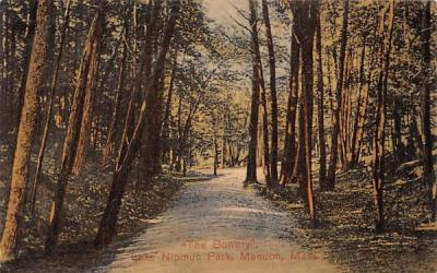 The Bowery Mendon, Massachusetts Postcard