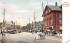 Malden Square & City Hall Massachusetts Postcard