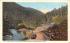 View Along Cold River Mohawk Trail, Massachusetts Postcard