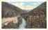 The Cold River Canyon Mohawk Trail, Massachusetts Postcard