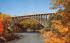 French King Bridge Miller Falls, Massachusetts Postcard