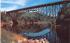 French King Bridge Mohawk Trail, Massachusetts Postcard