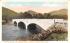 Mohawk Bridge Mohawk Trail, Massachusetts Postcard
