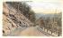 Nearing the End of the Mohawk Trail Massachusetts Postcard