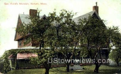 Gov. Guild's Mansion - Nahant, Massachusetts MA Postcard