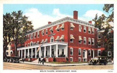 Wolfe Tavern Newburyport, Massachusetts Postcard