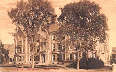 Seeley Hall Northampton, Massachusetts Postcard