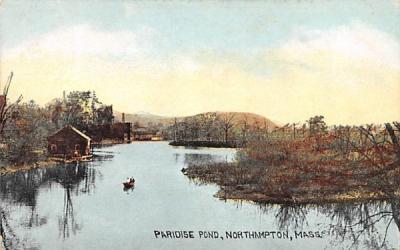 Paridise Pond Northampton, Massachusetts Postcard