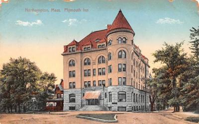Plymouth Inn Northampton, Massachusetts Postcard