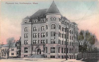 Plymouth Inn Northampton, Massachusetts Postcard