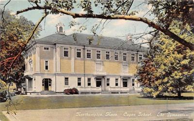 Capen School Northampton, Massachusetts Postcard