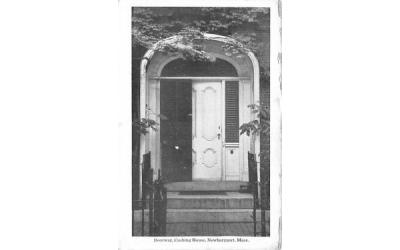 Doorway  Newburyport, Massachusetts Postcard