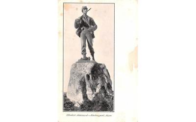 Volunteer Monument Newburyport, Massachusetts Postcard