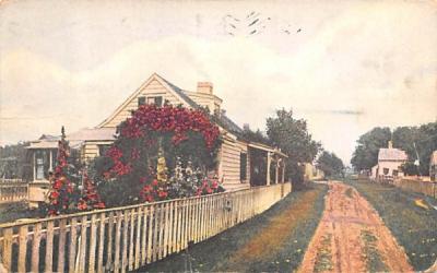 A 'Sconset Cottage Nantucket, Massachusetts Postcard