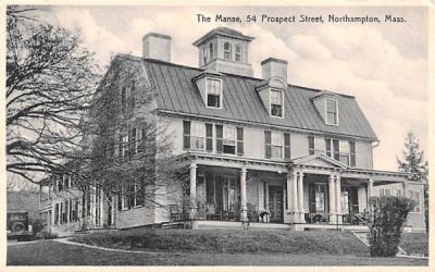 The Manse Northampton, Massachusetts Postcard