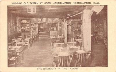 The Ordinary in the Tavern Northampton, Massachusetts Postcard
