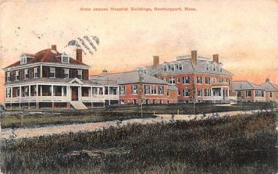 Anna Jacques Hospital Buildings Newburyport, Massachusetts Postcard