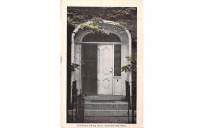 Doorway  Newburyport, Massachusetts Postcard