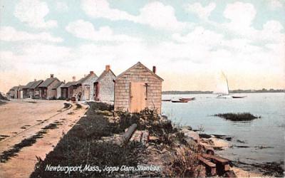 Joppa Clam Shanties Newburyport, Massachusetts Postcard
