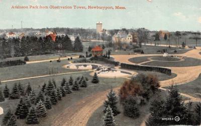 Atkinson Park  Newburyport, Massachusetts Postcard