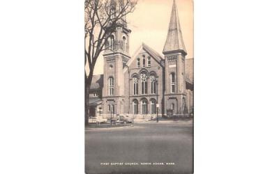First Baptist Church North Adams, Massachusetts Postcard