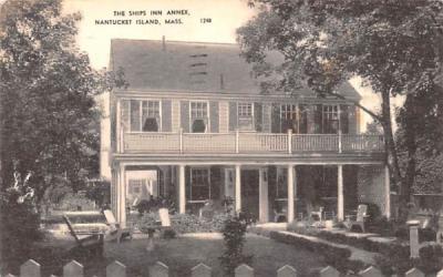The Ships Inn Annex Nantucket, Massachusetts Postcard