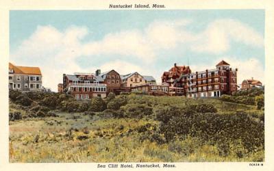 Sea Cliff Hotel Nantucket, Massachusetts Postcard