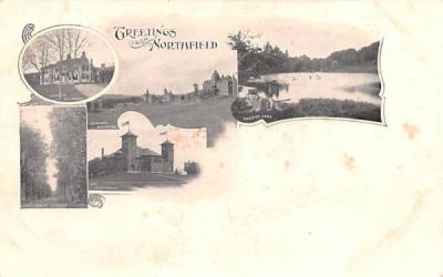 Greetings from Northfield Massachusetts Postcard
