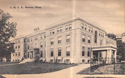 Y.M.C.A. Newton, Massachusetts Postcard