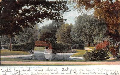 Farlow Park Newton, Massachusetts Postcard