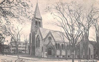 Grace Episcopal Church & Rodman House New Bedford, Massachusetts Postcard
