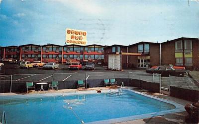 Motel 128 Needham, Massachusetts Postcard