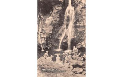 Bash-Bish Falls near South Egermont, Massachusetts Postcard