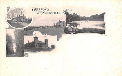 Greetings from Northfield Massachusetts Postcard