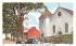 St. Mary's Church & Post Office Nantucket, Massachusetts Postcard