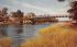 Chain Bridge Newburyport, Massachusetts Postcard
