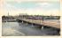 New Bedford & Fairhaven Bridge Massachusetts Postcard