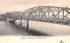 Bridge on Merrimac R. Newburyport, Massachusetts Postcard
