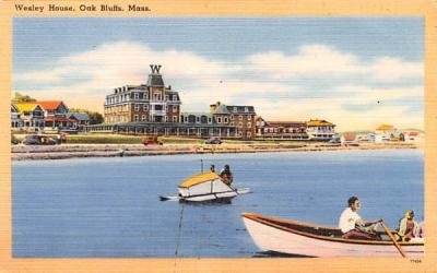 Wesley House Oak Bluffs, Massachusetts Postcard